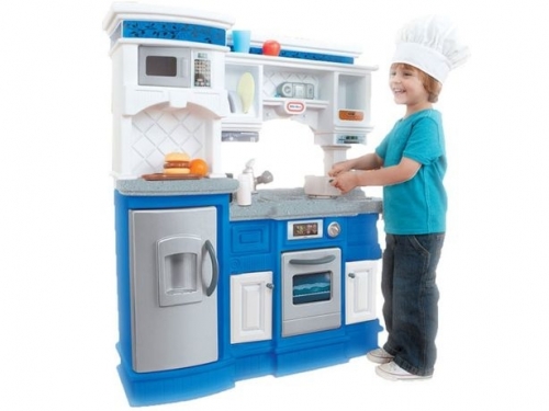 Bucatarie Albastra Gateste Si Serveste Little Tikes