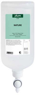 Sapun pentru maini Nature, in sticla, 1 L, Plum