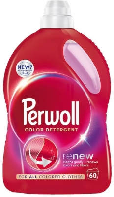 Detergent lichid pentru rufe Perwoll Renew Color, 60 spalari, 3L