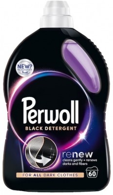 Detergent lichid pentru rufe Perwoll Renew Black, 60 spalari, 3L