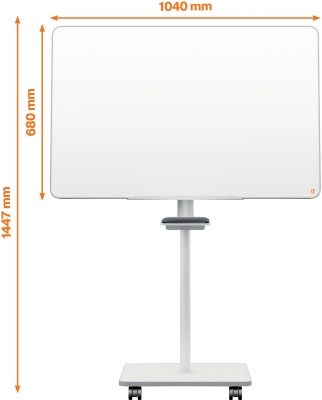 Flipchart mobil Move & Meet, 104x68 cm, NOBO