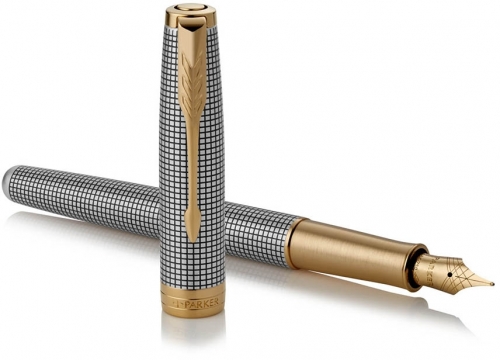 Stilou penita M Sonnet Royal Chiselled Silver GT, penita M, Parker