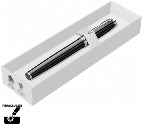 Stilou personalizat Black Lacquer CT IM Royal Parker