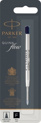 Rezerva mina pix Jumbo Quink Flow Negru - Fin Parker