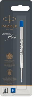 Mina pix F albastru Jumbo Quink Flow Parker