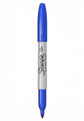 Marker permanent Fine Point Bullet 18 buc/set Sharpie