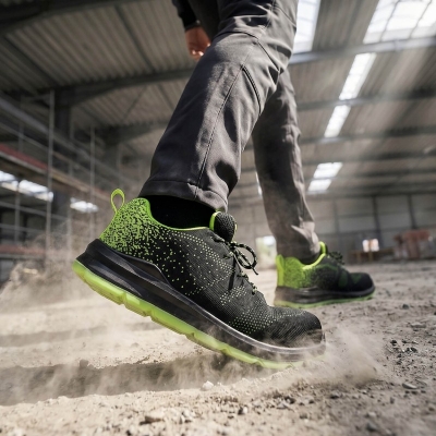 Pantofi de protectie Race Stenso, S1P, verde
