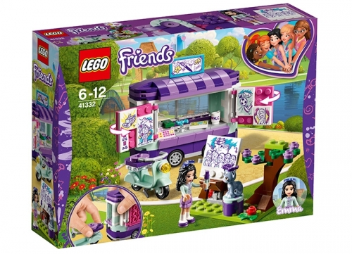 Standul de arta al Emmei 41332 LEGO Friends