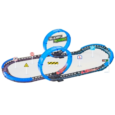 Pista cu bucla 360 grade + masinuta