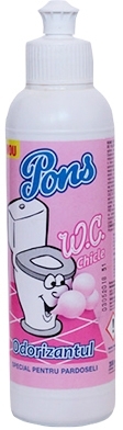 Odorizant WC, Chicle Bubble Gum, 200 ml Pons