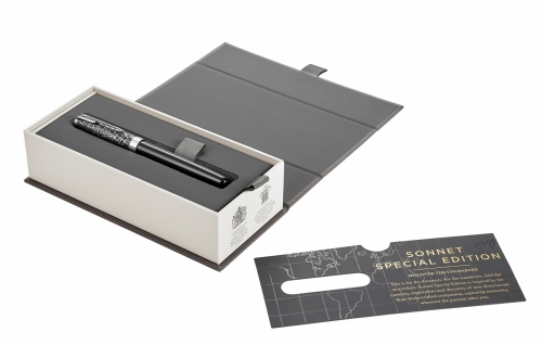 Roller Sonnet Royal SE Metro Black CT Parker
