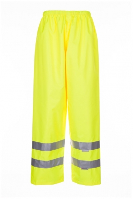 Pantaloni reflectorizanti si de ploaie, galben, Rock Safety 