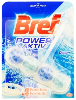 Odorizant dezinfectant WC Power Aktiv Ocean bile 50 g Bref