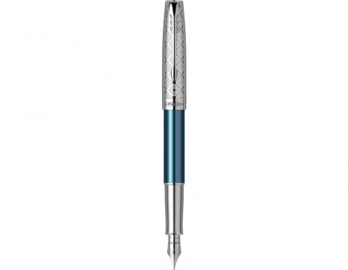 Stilou Premium Metal Blue PDT penita F Sonnet Royal Parker