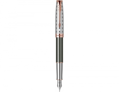 Stilou Premium Metal Grey PGT penita M Sonnet Royal Parker
