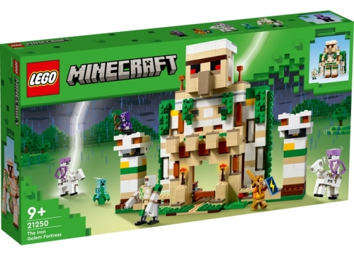 Fortareata Golemul de fier 21250 LEGO Minecraft