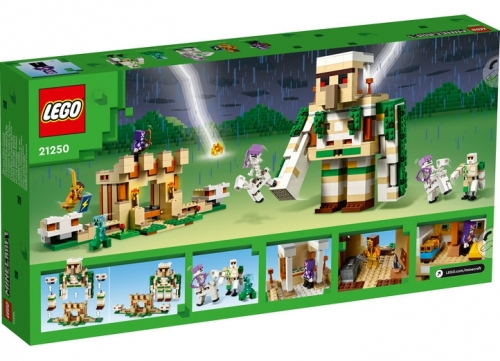 Fortareata Golemul de fier 21250 LEGO Minecraft