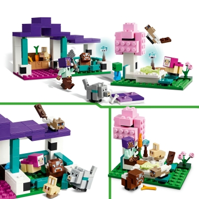 Refugiul animalelor 21253 LEGO Minecraft
