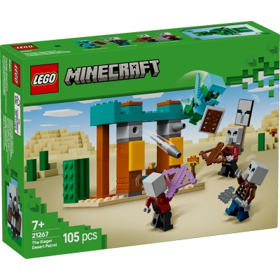 Patrula Illager in desert 21267 LEGO Minecraft