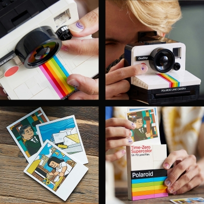 Camera foto Polaroid OneStep SX-70 21345 LEGO Ideas