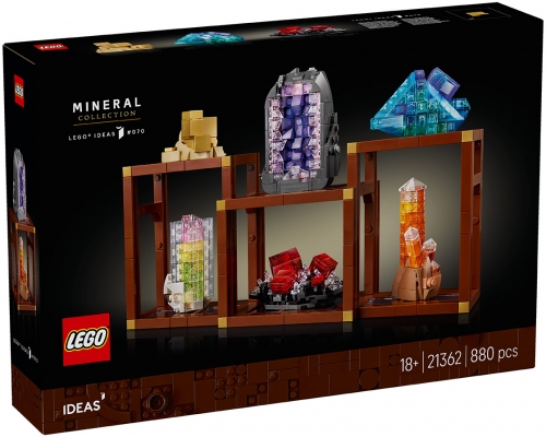 Colectia minerala LEGO Ideas 21362