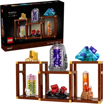 Colectia minerala LEGO Ideas 21362