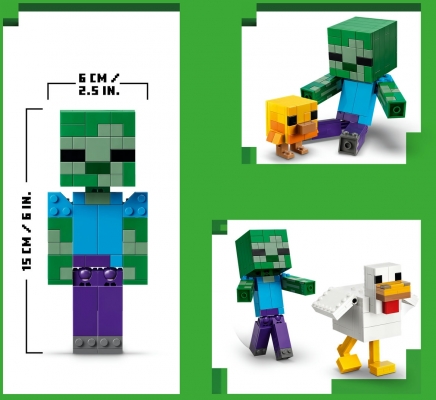 Jocheu de gaini 21582 LEGO Minecraft