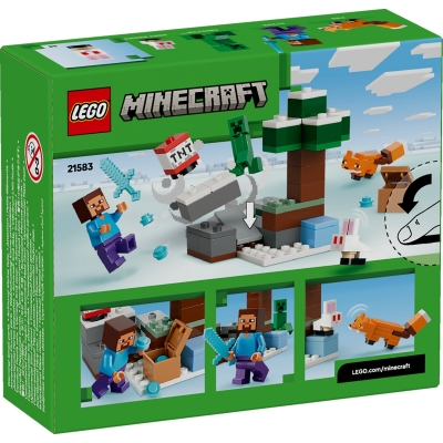 Aventura din Taiga a lui Steve 21583 LEGO Minecraft