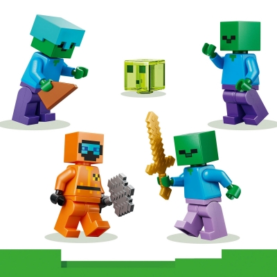 Temnita cu zombi 21587 LEGO Minecraft