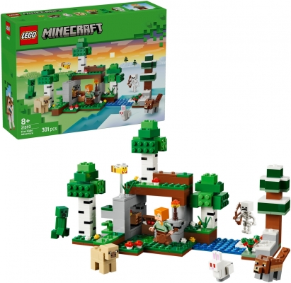 Prima aventura pe timp de noapte 21593 LEGO Minecraft