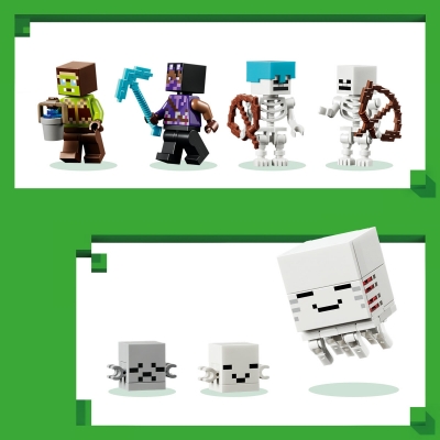 Stație de mobi Ghast 21597 LEGO Minecraft