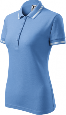 Tricou polo Urban pentru dama, albastru deschis, Malfini