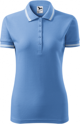 Tricou polo Urban pentru dama, albastru deschis, Malfini
