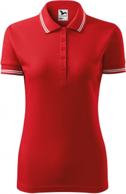 Tricou urban polo, pentru dama, rosu, Malfini