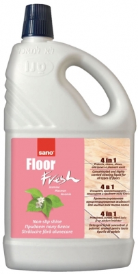 Detergent lichid pardoseli, Floor Fresh Jasmine, 2l, Sano