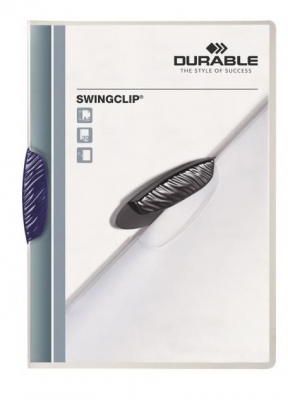 Mapa Durable A4 clip albastru inchis