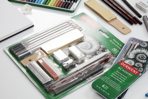 Set 6 Creioane Grafit, calitate superioara, Derwent Academy
