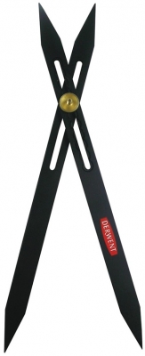 Divizor de scala, proportii 4:1 - 1:4, negru Derwent Professional