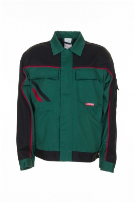 Geaca, verde / negru / rosu, Highline, Rock Safety