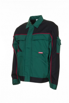 Geaca, verde / negru / rosu, Highline, Rock Safety