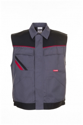 Vesta, gri inchis / negru / rosu, Highline, Rock Safety