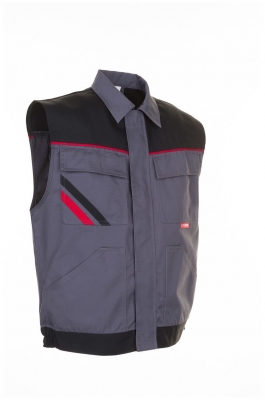 Vesta, gri inchis / negru / rosu, Highline, Rock Safety