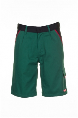 Pantaloni scurti, verde / negru / rosu, Highline, Rock Safety 