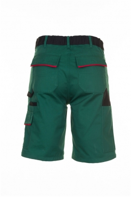 Pantaloni scurti, verde / negru / rosu, Highline, Rock Safety 