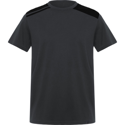 Tricou Expedition, pentru barbati, Plumb/Negru, Roly
