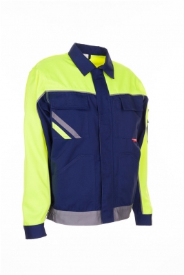 Geaca, albastru marin / galben / gri, Visline, Rock Safety