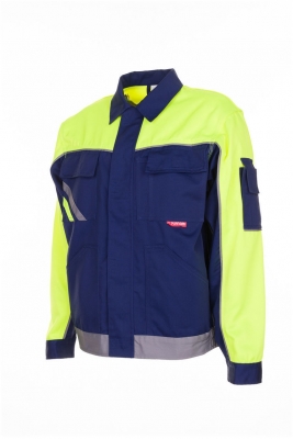 Geaca, albastru marin / galben / gri, Visline, Rock Safety