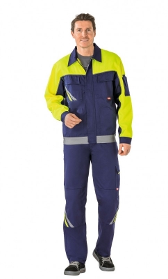 Geaca, albastru marin / galben / gri, Visline, Rock Safety