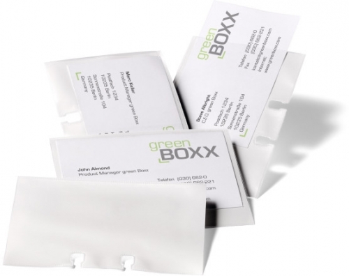 Rezerve suport carti de vizita Visifix 40 buc/set Durable