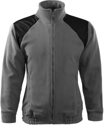 Jacheta fleece unisex, 360 g/m2, gri metalic, Rock Safety